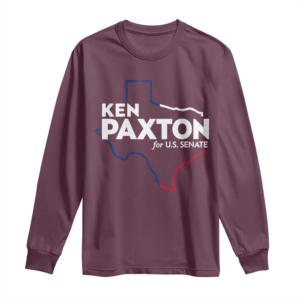 Ken Paxton for US Senate Long Sleeve Shirt Texas Senate Race 2026