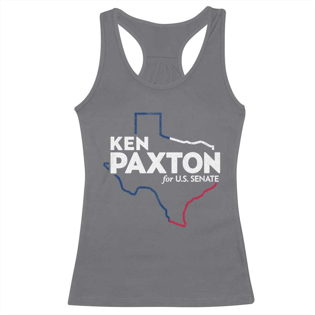 Ken Paxton for US Senate Racerback Tank Top Texas Senate Race 2026
