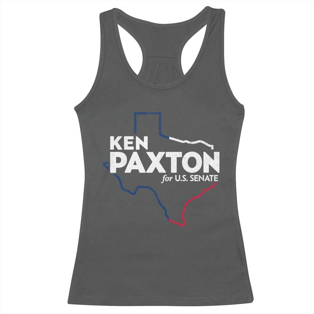 Ken Paxton for US Senate Racerback Tank Top Texas Senate Race 2026