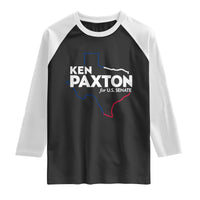 Ken Paxton for US Senate Raglan Shirt Texas Senate Race 2026
