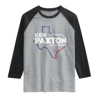 Ken Paxton for US Senate Raglan Shirt Texas Senate Race 2026