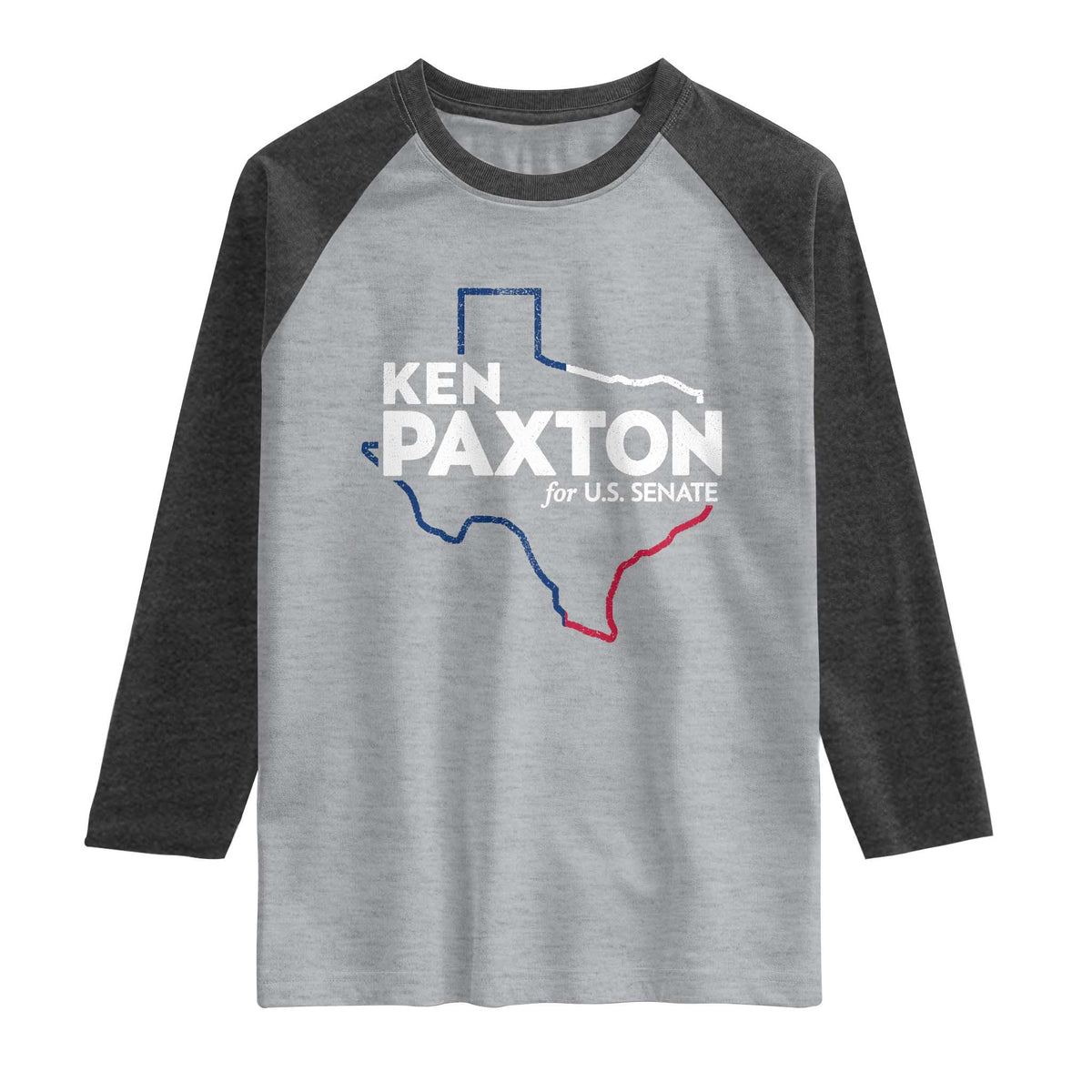Ken Paxton for US Senate Raglan Shirt Texas Senate Race 2026