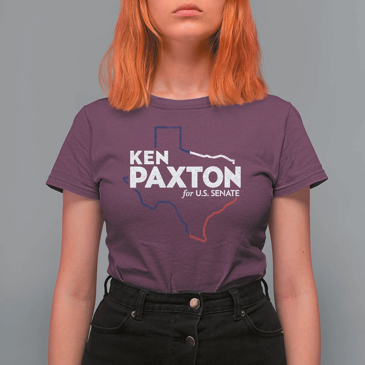 Ken Paxton for US Senate T Shirt For Women Texas Senate Race 2026