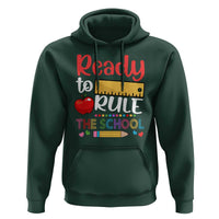 Ready To Rule The School Hoodie First Day Of School Ruler - Wonder Print Shop