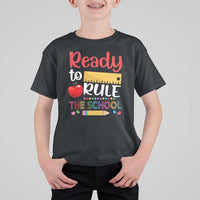 Ready To Rule The School T Shirt For Kid First Day Of School Ruler - Wonder Print Shop