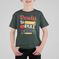 Ready To Rule The School T Shirt For Kid First Day Of School Ruler - Wonder Print Shop