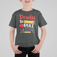 Ready To Rule The School T Shirt For Kid First Day Of School Ruler - Wonder Print Shop