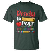 Ready To Rule The School T Shirt First Day Of School Ruler - Wonder Print Shop