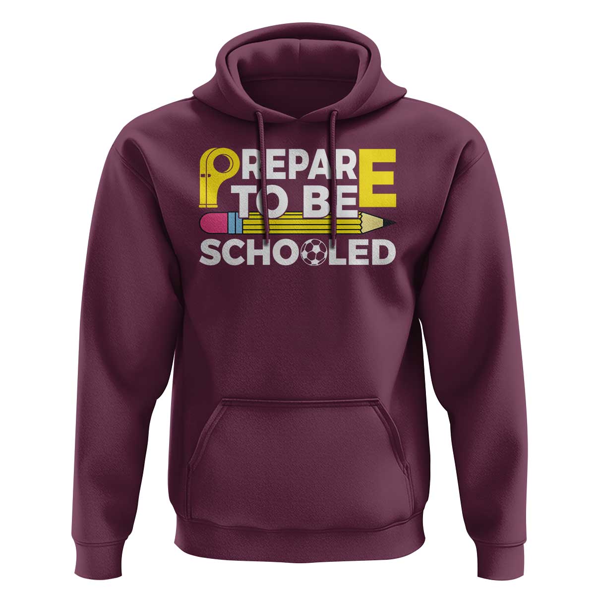 Funny PE Teacher Hoodie Prepare To Be Schooled Back To School - Wonder Print Shop