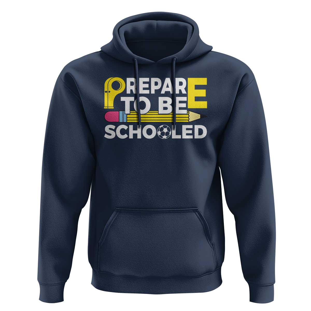 Funny PE Teacher Hoodie Prepare To Be Schooled Back To School - Wonder Print Shop