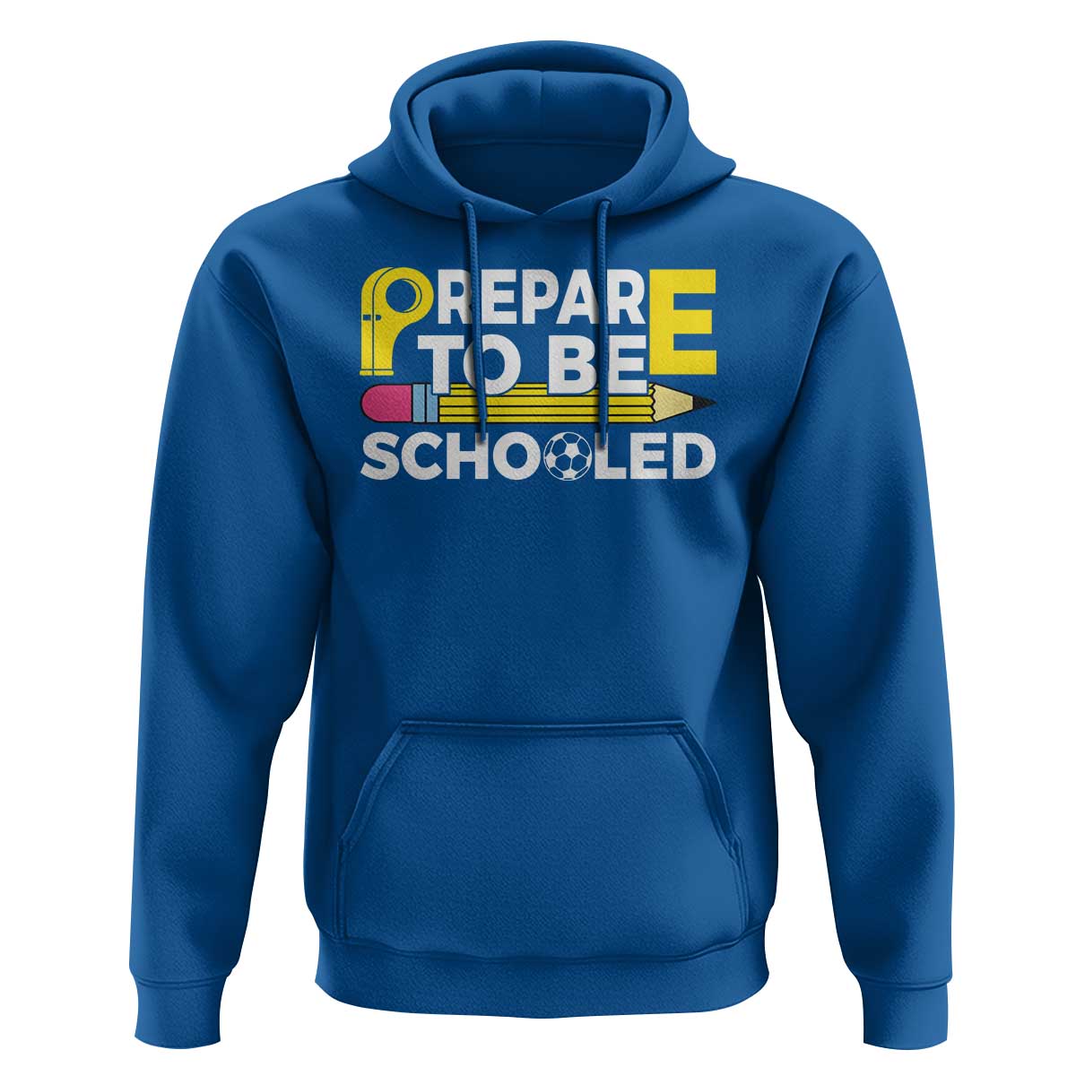 Funny PE Teacher Hoodie Prepare To Be Schooled Back To School - Wonder Print Shop