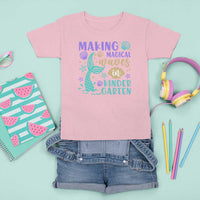 Making Magical Waves In Kindergarten T Shirt For Kid Mythical Mermaid Seashell Starfish - Wonder Print Shop