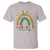 Back To School T Shirt Wild About Learning Leopard Rainbow - Wonder Print Shop