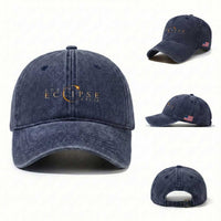 Spain Solar Eclipse 2026 Washed Cotton Baseball Cap August 12 2026 Total Eclipse