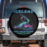 Iceland Total Solar Eclipse 2026 Spare Tire Cover August 12 Eclipse Totality Chaser Aurora Northern Lights