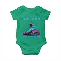Iceland Total Solar Eclipse 2026 Baby Onesie August 12 Eclipse Totality Chaser Aurora Northern Lights