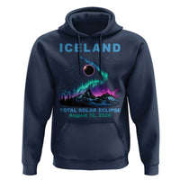 Iceland Total Solar Eclipse 2026 Hoodie August 12 Eclipse Totality Chaser Aurora Northern Lights