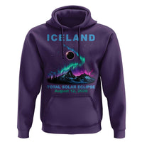 Iceland Total Solar Eclipse 2026 Hoodie August 12 Eclipse Totality Chaser Aurora Northern Lights