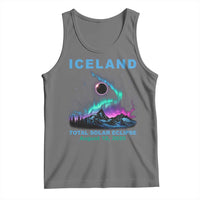 Iceland Total Solar Eclipse 2026 Tank Top August 12 Eclipse Totality Chaser Aurora Northern Lights
