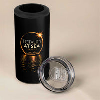 Total Solar Eclipse At Sea 2026 4 in 1 Can Cooler Tumbler Totality Eclipse Cruise