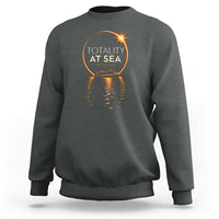 Total Solar Eclipse At Sea 2026 Sweatshirt Totality Eclipse Cruise