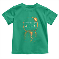 Total Solar Eclipse At Sea 2026 Toddler T Shirt Totality Eclipse Cruise
