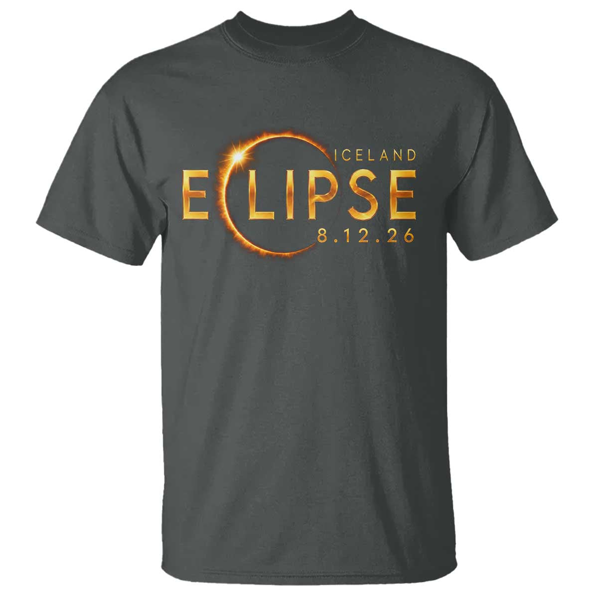 Iceland Eclipse 2026 T Shirt August 12 26 Solar Eclipse Totality