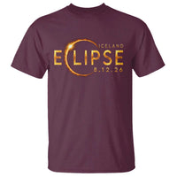 Iceland Eclipse 2026 T Shirt August 12 26 Solar Eclipse Totality