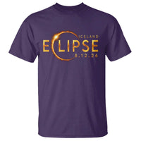 Iceland Eclipse 2026 T Shirt August 12 26 Solar Eclipse Totality