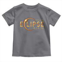 Iceland Eclipse 2026 Toddler T Shirt August 12 26 Solar Eclipse Totality