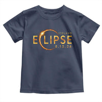 Iceland Eclipse 2026 Toddler T Shirt August 12 26 Solar Eclipse Totality