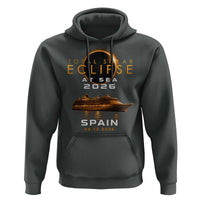 Spain Total Solar Eclipse 2026 At Sea Cruise Hoodie