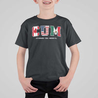 CUM Canada USA Mexico Patriotic Soccer Fans T Shirt For Kid