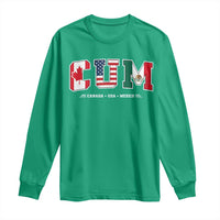 CUM Canada USA Mexico Patriotic Soccer Fans Long Sleeve Shirt