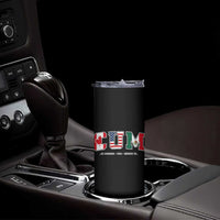 CUM Canada USA Mexico Patriotic Soccer Fans Skinny Tumbler
