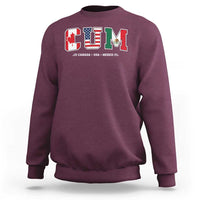 CUM Canada USA Mexico Patriotic Soccer Fans Sweatshirt