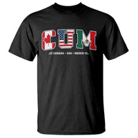 CUM Canada USA Mexico Patriotic Soccer Fans T Shirt