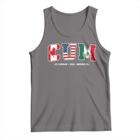 CUM Canada USA Mexico Patriotic Soccer Fans Tank Top