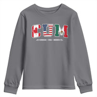 CUM Canada USA Mexico Patriotic Soccer Fans Youth Sweatshirt