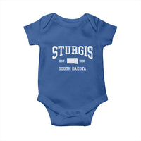 Sturgis South Dakota Est 1888 Baby Onesie Vintage SD State Map Pride