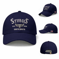 Sturgis South Dakota Est 1938 Motorcycle Biker Skull Baseball Cap