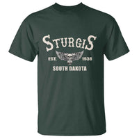 Sturgis South Dakota Est 1938 Motorcycle Biker Skull T Shirt