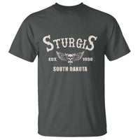 Sturgis South Dakota Est 1938 Motorcycle Biker Skull T Shirt