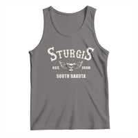 Sturgis South Dakota Est 1938 Motorcycle Biker Skull Tank Top