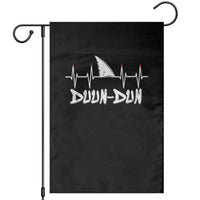 Funny Shark Heartbeat EKG Dunn Ocean Wildlife Garden Flag
