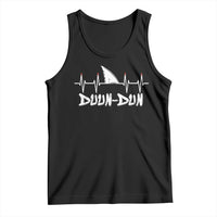 Funny Shark Heartbeat EKG Dunn Ocean Wildlife Tank Top