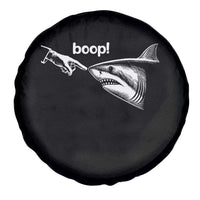 Boop Shark Meme Spare Tire Cover Funny Nose Touch Shark Lovers Ocean Life