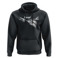 Boop Shark Meme Hoodie Funny Nose Touch Shark Lovers Ocean Life
