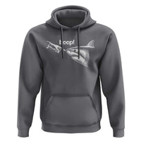 Boop Shark Meme Hoodie Funny Nose Touch Shark Lovers Ocean Life