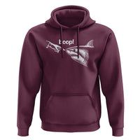 Boop Shark Meme Hoodie Funny Nose Touch Shark Lovers Ocean Life